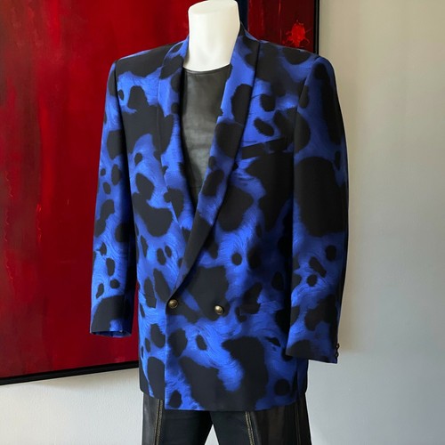 GIANNI VERSACE wool double-breasted blazer size 48 from F/W 1992/93, Bondage - Picture 5 of 12