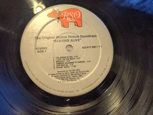 Saturday Night Fever + Staying Alive Soundtrack LP Vinyl Album Bee Gees 1977 - Picture 18 of 19