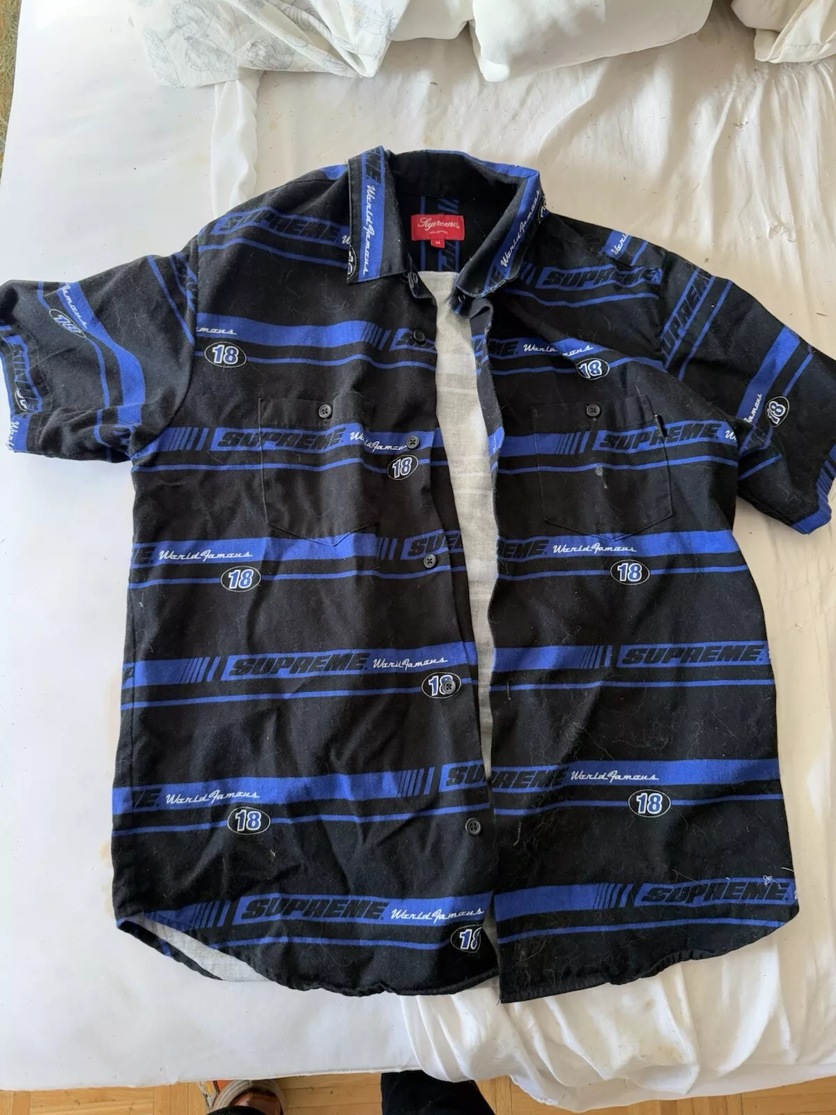 Boutonné manches courtes Supreme taille M 