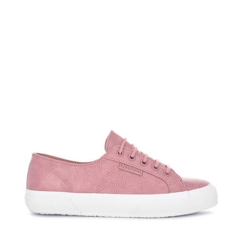 Superga Le Superga DONNA 2750 FAUX LIZARD Leisure LOW CUT Pink Smoke-White - Foto 1 di 84