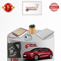 Kit Wartung Filter Und ÖL CitroëN C4 Ii 1.6 Hdi 68KW 92CV 2015
