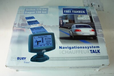 THBBury Chauffeur Talk 8500 Navigation in OVP Vintage Navi in S-2201