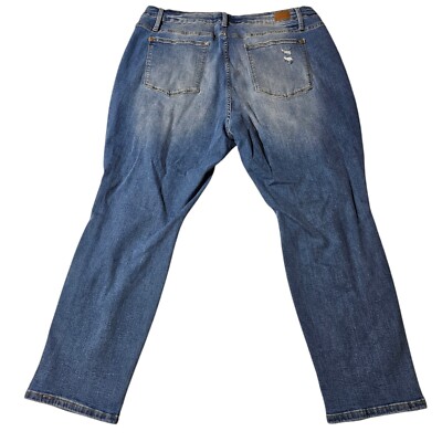 Judy Blue Boyfriend Fit Jeans Women's Size 24W Distressed JB 88404