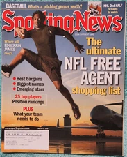 Where Will Free Agent Edgerrin James Land 2006 Sporting News Full Issue 56 Pages