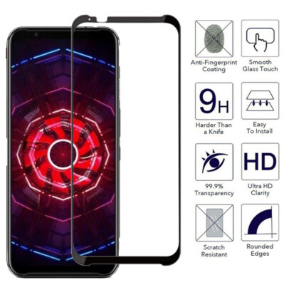 For ZTE Nubia Red Magic 3 Full Coverage Tempered Glass Screen Protector