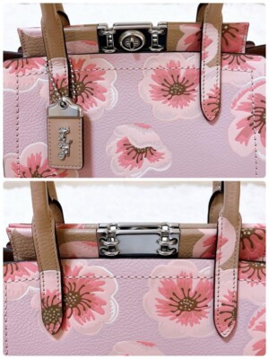 COACH ピンク フラワー装飾 バッグ COACH Japan-Exclusive SAKURA cherry blossom Floral 2-Way