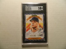 2019 Donruss # 42 Tribute Diamond Kings Card of Aaron Judge - Yankees  SGC 10