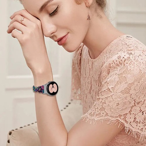 Resin Metal Strap Band For Samsung Galaxy Watch 6 5 4 40/44mm 6 Classic 43/47mm - Picture 67 of 69
