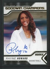 2023 RHYNE HOWARD AUTO UPPER DECK GOODWIN CHAMPIONS ROOKIE RC AUTOGRAPHS
