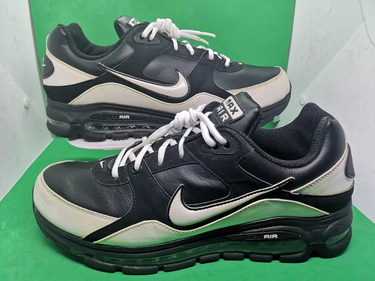 kalmeren Achtervolging Bediening mogelijk Vintage Nike Air Max BRS 1000 Mens Black White Athletic Shoes Size 12  401092-011 | eBay