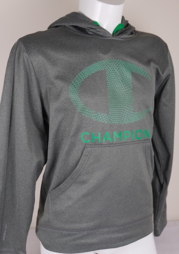 CHAMPION Double Dry Powertrain Grey Hoodie - Size Small + Free Aus Postage - Picture 4 of 9