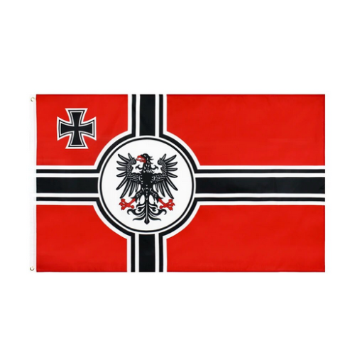 Reichskriegsflagge Fahne Deutschland Adler Kreuz Rot wetterfest 90x150cm 60x90cm - Bild 1 von 5