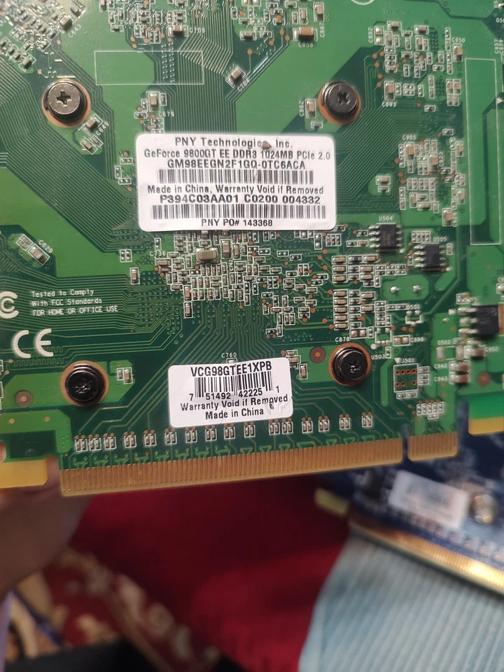 PNY TECHNOLOGIES NVIDIA GEFORCE 9800 Gt Ee Gddr3 1gb 1d - Image 3 of 4