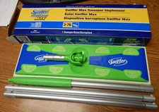 SWIFFER PROFESSIONAL MAX SWEEPER 3-76 IMPLEMENT ONLY NEW IN BOX LQQK