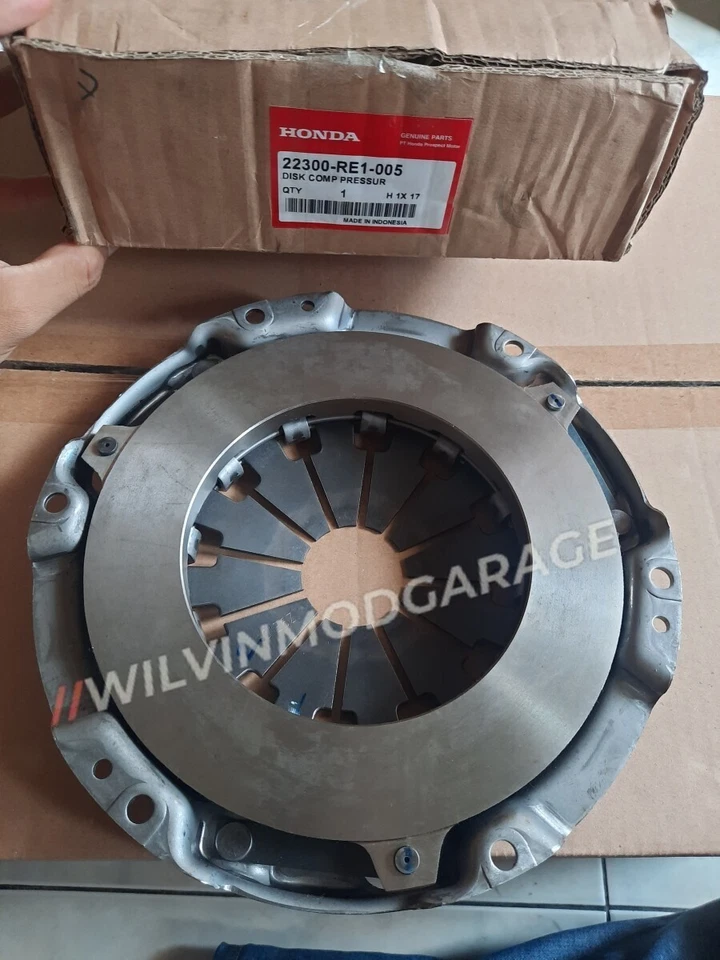 Placa de presión de disco de embrague genuina Honda Jazz Fit 22300-RE1-005 2014-2021 OEM Foto 2 de 4