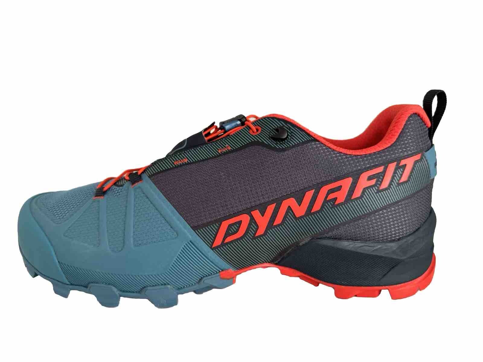 Zapato de Senderismo Dynafit Transalper Vibram Ortholite Tormenta Azul Arándano Hombres 10.5