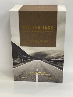 Citizen Jack Absolute By Michael Malul Men Cologne EDP Spray 3.4oz