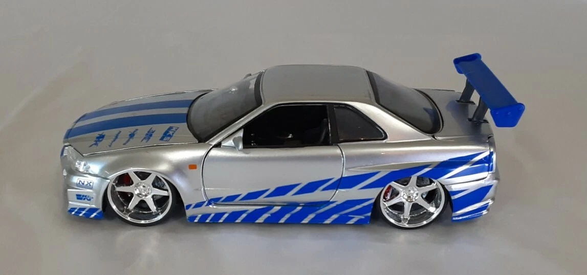 2FAST 2FURIOUS Brian s Nissan Skyline GT R R34 Jada Toys 1 24