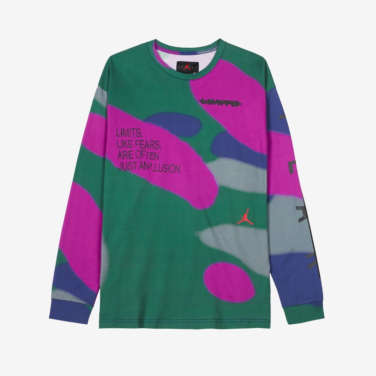 Nike Air Jordan Fearless Long Sleeve T-shirt Medium | eBay UK