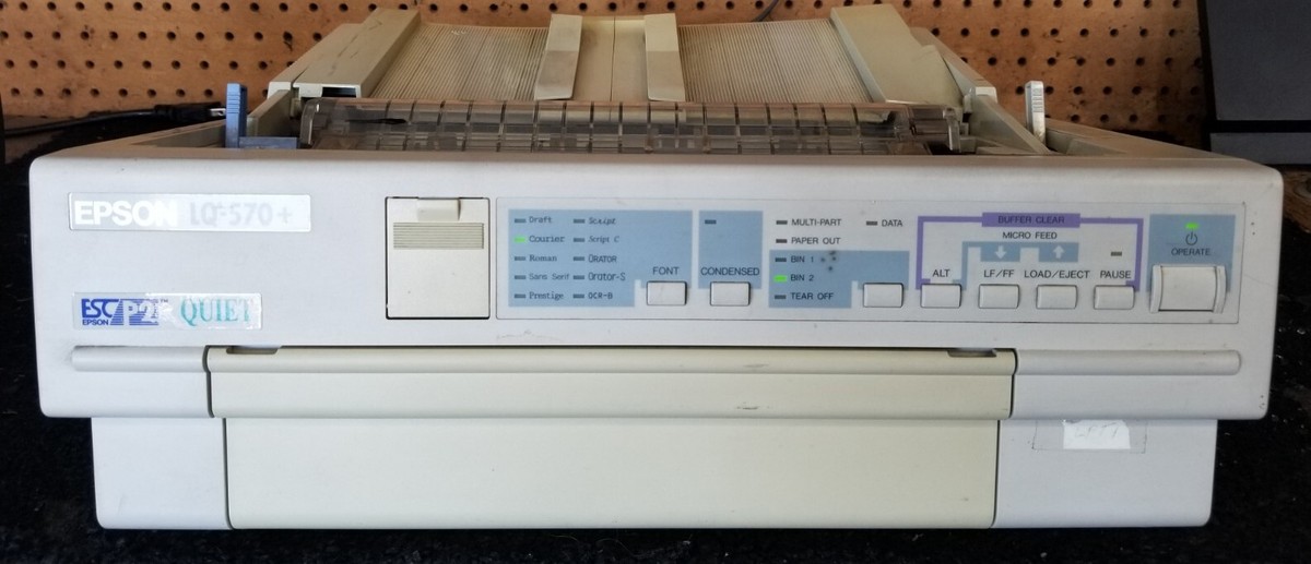 Epson LQ-570+ Standard Dot Matrix Printer | eBay