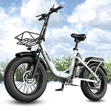 Hikeep 500W Electric Bike 48V 13Ah City Ebike for Adults 16'' Foldable e bike