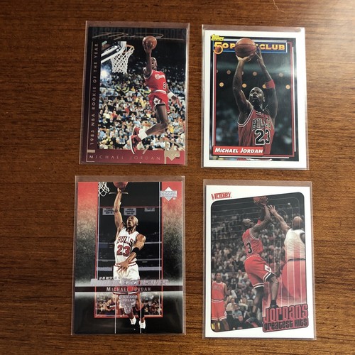Lotto assortito 20 carte basket Michael Jordan diverse - inserti inc - Foto 4 di 11