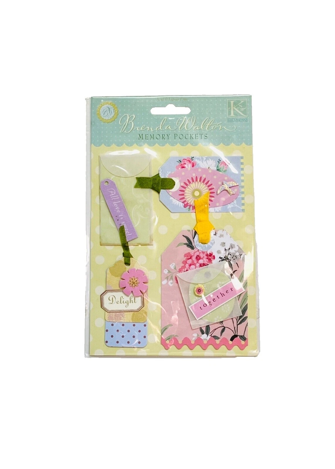 Adornos para álbumes de recortes no hechos a mano