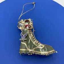 ChemArt Christmas Ornament Air Force Boot Toys 3D Stocking Bear Drum Plane USA