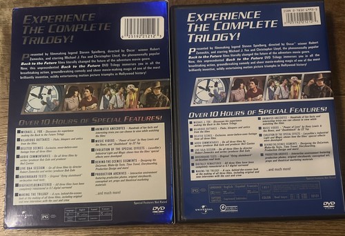 Back to the Future The Complete Trilogy (DVD, 2002) 3-Disc Box Set Michael J Fox - Picture 2 of 4
