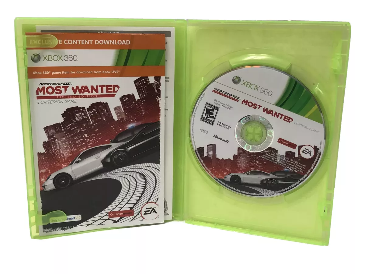 Need for Speed Most Wanted - Xbox 360 (Limited)