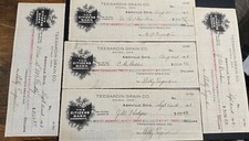 1 Pretty Antique Check 1918-ish Ohio State Vignette/logo/emblem Like Shown