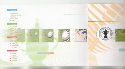 Document Philatélique 1er Jour - FDC Coupe Du Monde De Rugby 2007, Timbre N°45