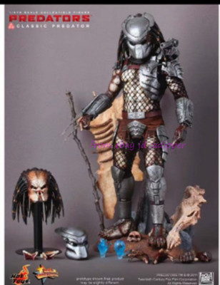 Perfect Hot Toys Mms162 1/6 Predators Classic Predator Collectible