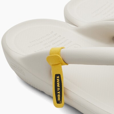 ◆TAW&TOE◆ Zerovity OG Cream Z-FF-CRAJ New TAW&TOE FLIP FLOP ZEROVITY OG CREAM Z-FF-CRAJ Light