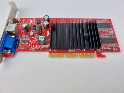 MSI GeForce FX5200 128MB DDR AGP VGA S-video RCA
