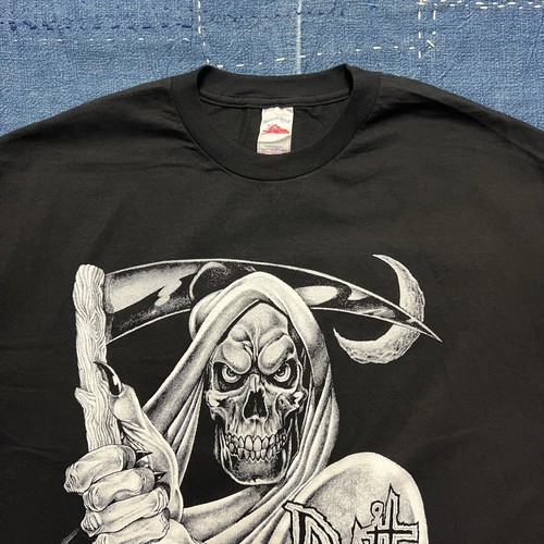 Vintage Y2K Thunder Sportswear Dont Fear The Reaper Shirt XL Black Tennessee - Picture 6 of 9
