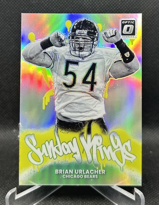 Panini 2025 Donruss Optic Sunday Kings Brian Urlacher SSP Case Hit #21 Bears