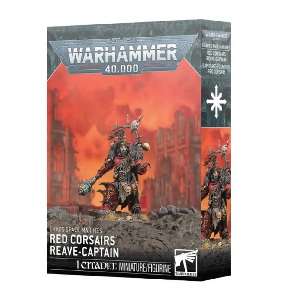 Warhammer 40000 43-111 Chaos Space Marines: Raub-Captain der Roten Korsaren - Bild 1 von 1