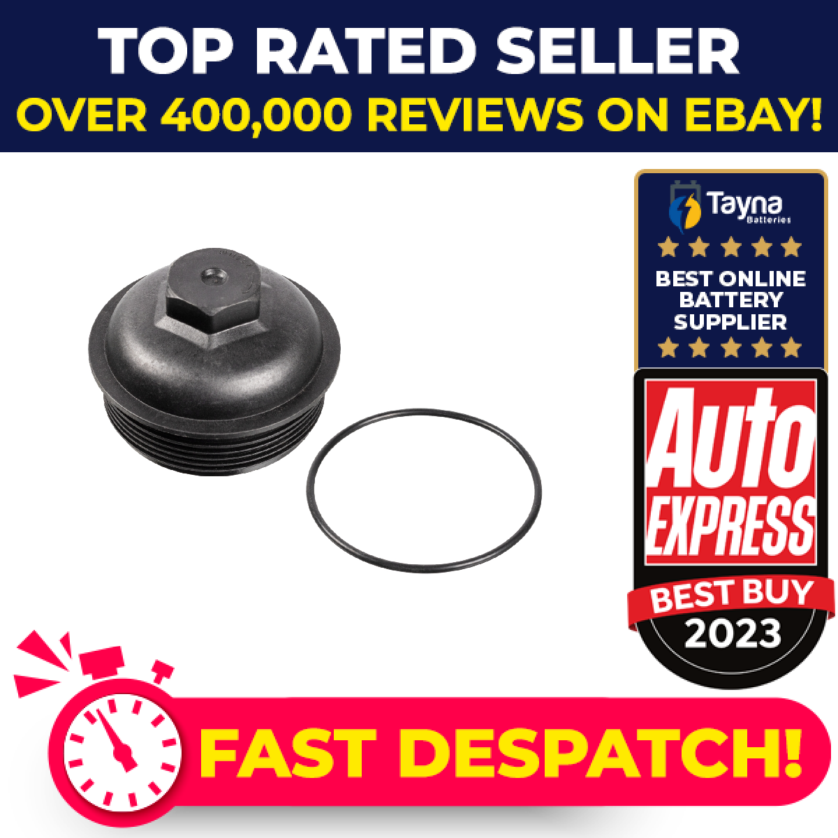 Oil Filter Cap fits VW TOURAN 1T 1.9D 2.0D 03 to 10 Lid Cover 045115433C Febi