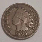 Rare 120+ Year Old 1899 Indian Head Penny Vintage U Grade Coin Fast Ship IH298
