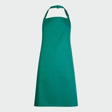 Personalised Embroidered Text Uneek UC940 Bib Apron With Pocket Kitchen Workwear