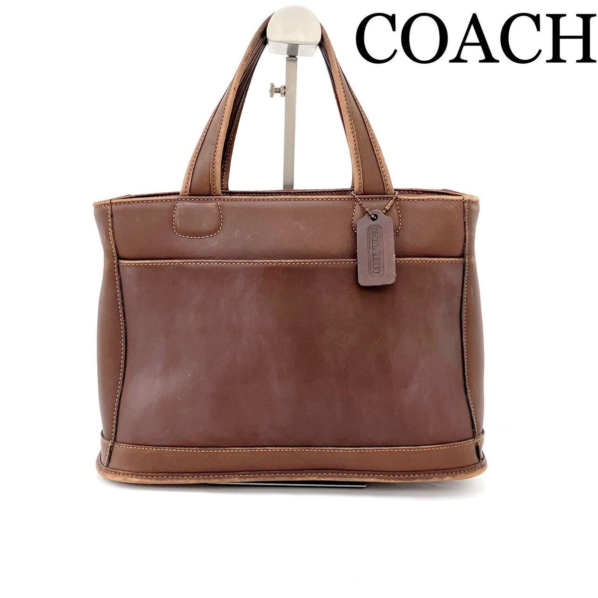 90s オールドコーチ 9303 USA製 ハンドバッグ ミニトート 自立 コーチ COACH バッグ ハンドバッグ レザー オールドコーチ 9303