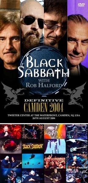 BLACK SABBATH with ROB HALFORD - DEFINITIVE CAMDEN 2004(DVD+CD) NEW