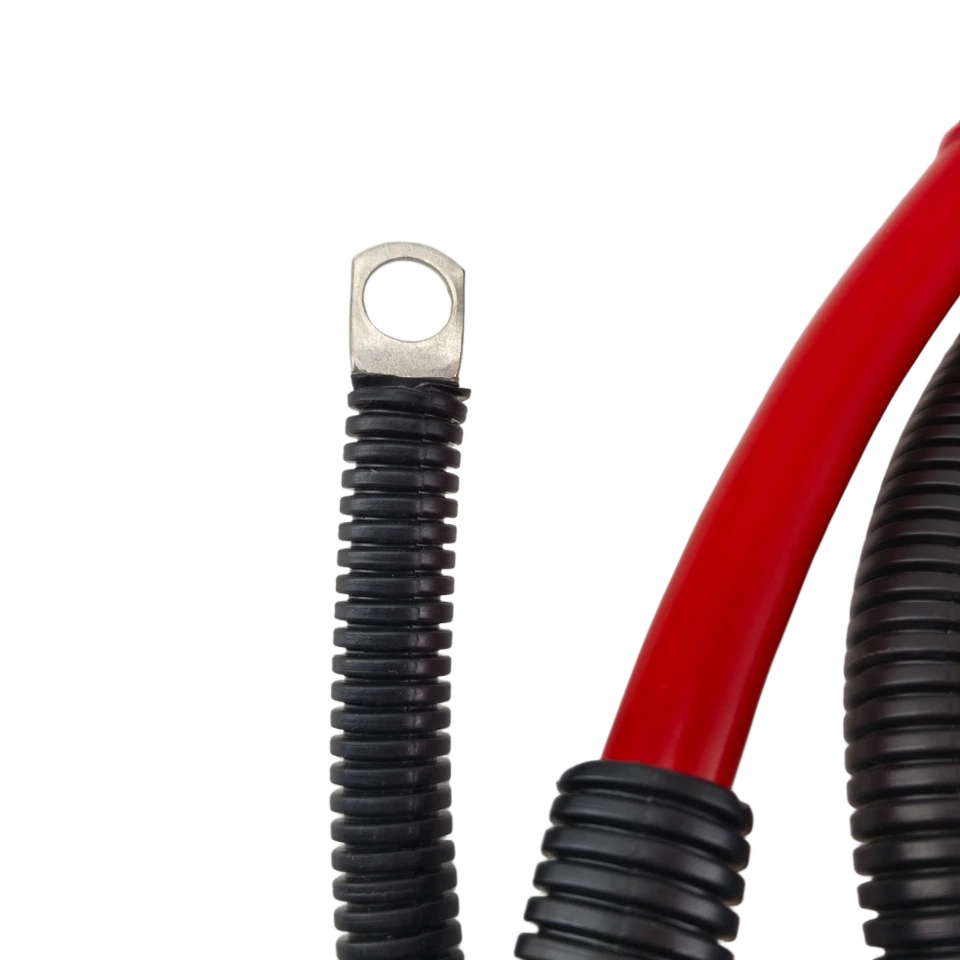 Powerstroke Diesel Battery Cable Positive & Negative For 1994-1997 Ford 7.3L Foto 3 de 4