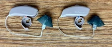 Resound GN Smart BTE Right & Left Hearing Aids VE312 00 w Batteries + Extras