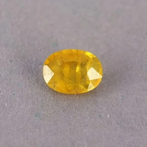 SHOLA Genuine 1.74 Ct Natural Sapphire Heated Lemon Yellow from Thailand