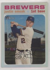 2020 Topps Heritage High Number Chrome Refractor /571 Justin Smoak #THC-533 w5u