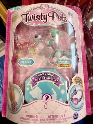 Twisty Petz Series 1 Pixie Mouse Radiant Roo Mystery Bracelet 3-Pack