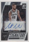 2017-18 Panini Donruss Optic Signature Series Matt Costello #91 Auto 2ct