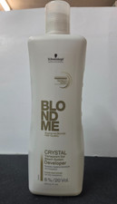 SCHWARZKOPF BLONDME CRYSTAL DEVELOPER, TRANSPARENT GEL BLEACH SYSTEM 33 fl. oz.